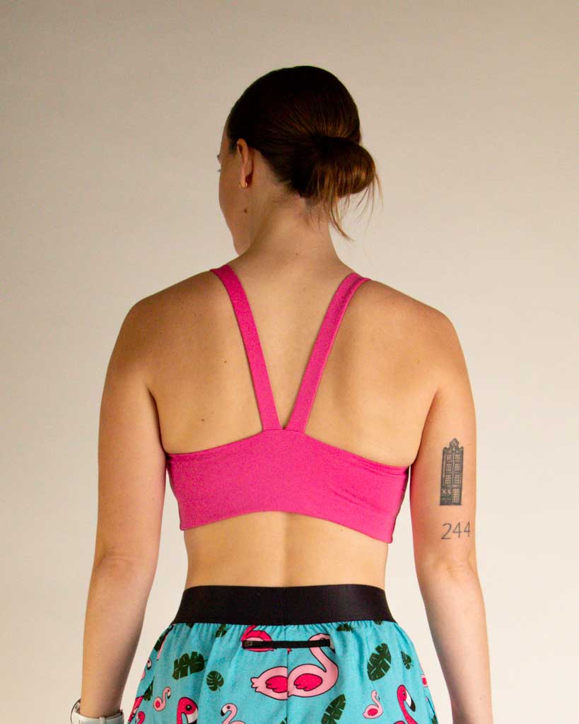 FLY Y-Back Sports Bra – Raspberry